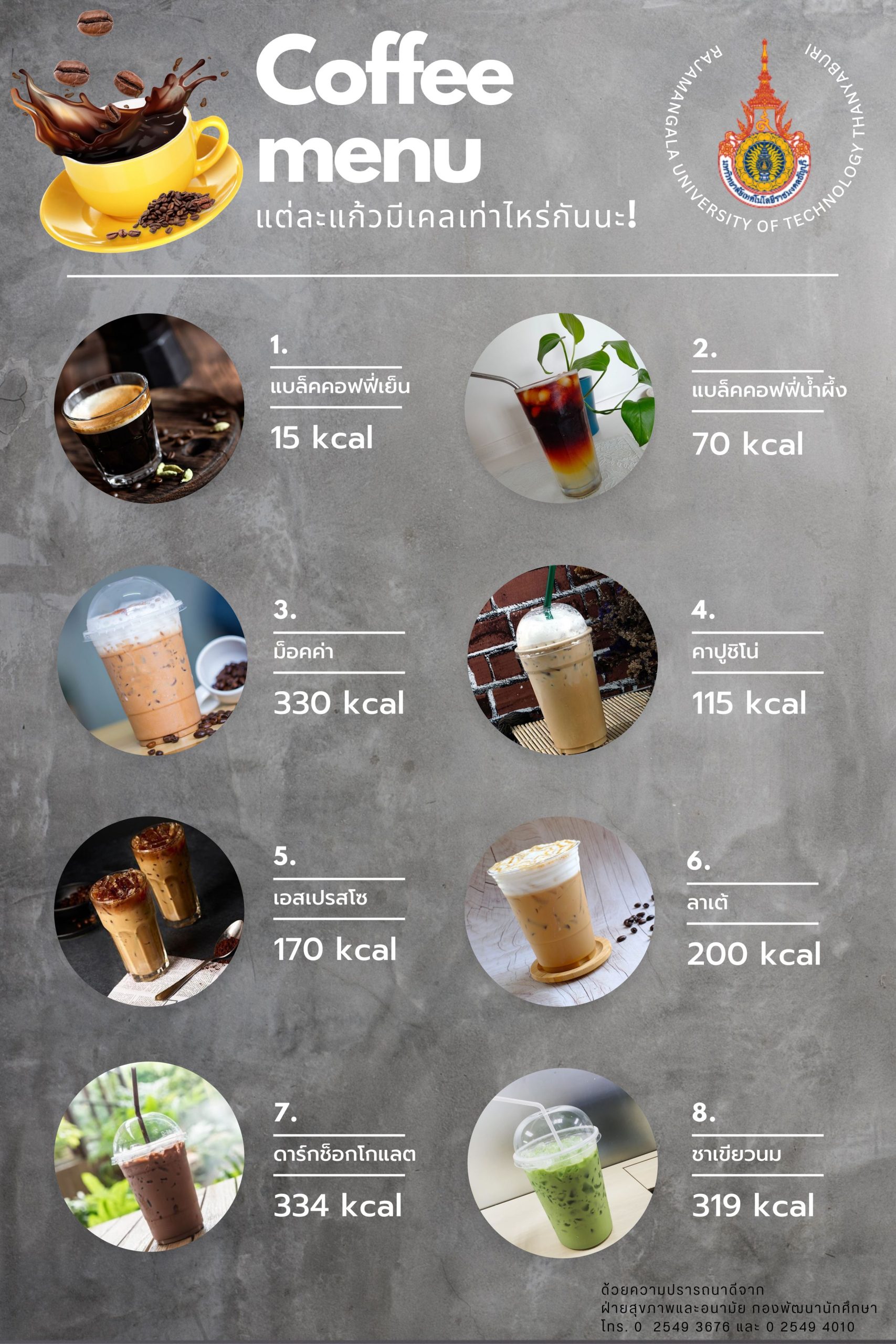 มทร.ธัญบุรี ยกระดับคุณภาพชีวิต! เปิดบริการ 'อาหารเพื่อสุขภาพ' พร้อมเมนูโภชนาการสูง