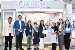 รับมอบป้ายรับรองมาตรฐานสุขาภิบาลอาหาร