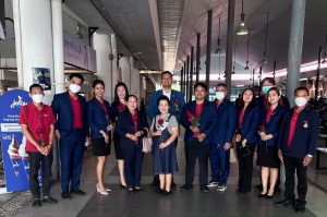 รับมอบป้ายรับรองมาตรฐานสุขาภิบาลอาหาร