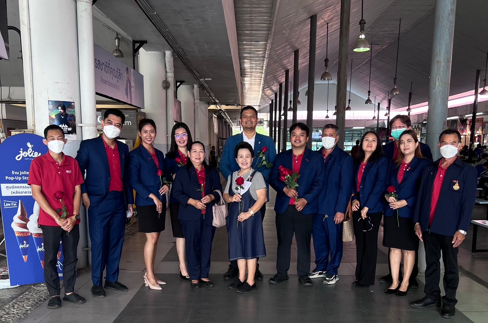 รับมอบป้ายรับรองมาตรฐานสุขาภิบาลอาหาร