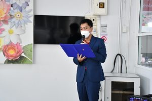 รับมอบป้ายรับรองมาตรฐานสุขาภิบาลอาหาร